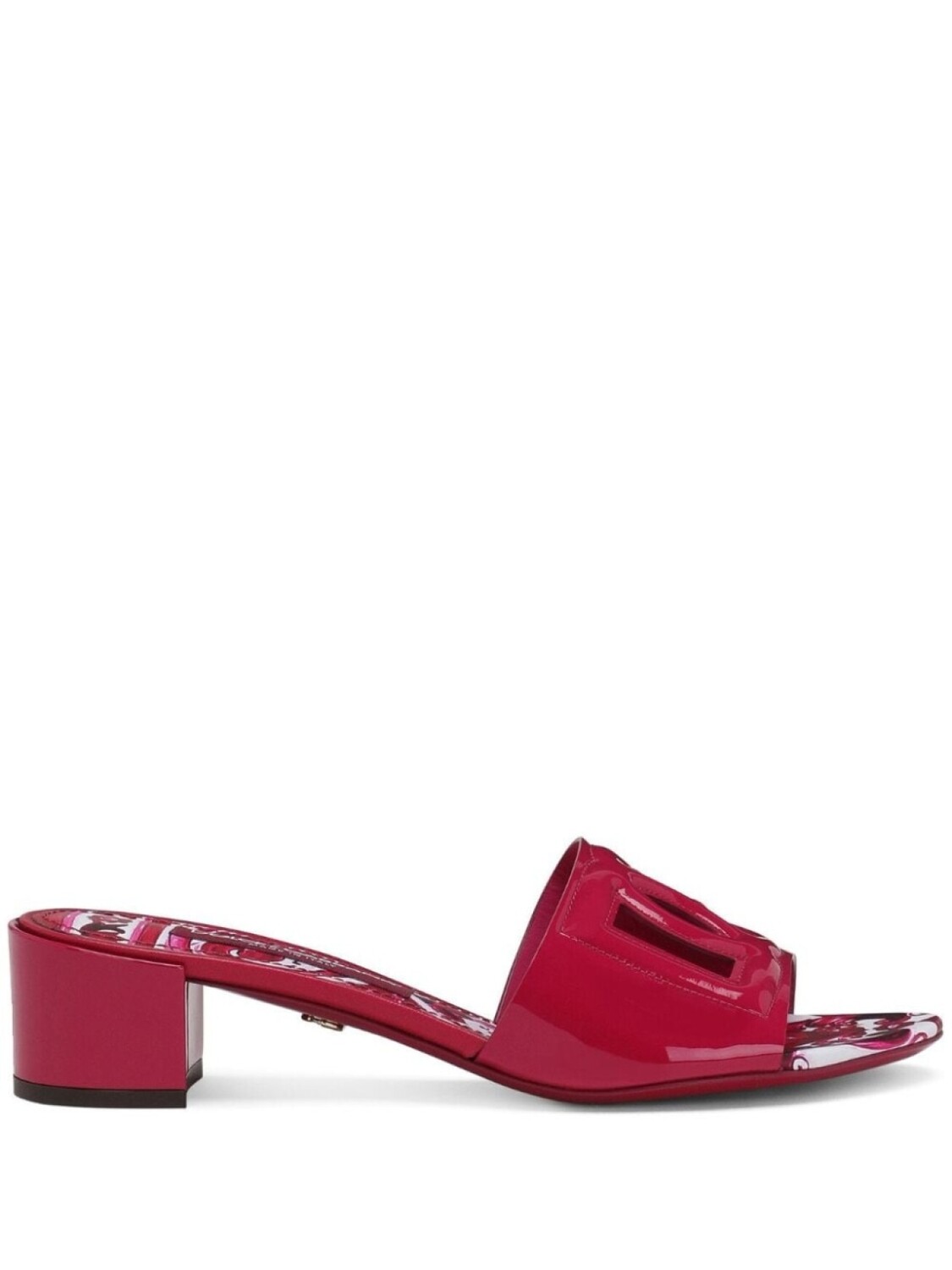 

Dolce & Gabbana мюли Bianca с логотипом DG, красный