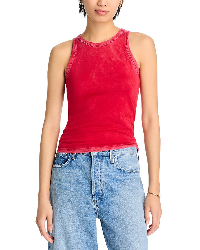 

Хлопковая майка Cotton Citizen, красный