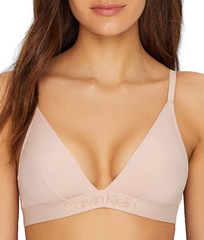 Женский однотонный логотип Calvin Klein с сетчатым треугольником без подкладки, Sanctuary