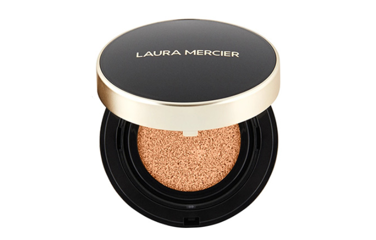 LauraMercier Flawless Shiny Diamond Air Cushion Foundation 15g LAURA MERCIER, #0w1 cream lvory — фото 4