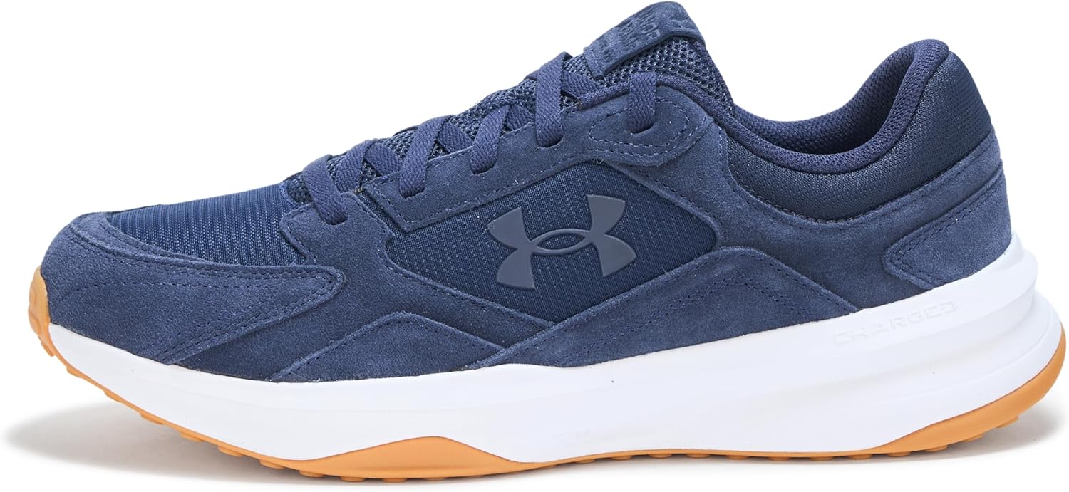 Мужские кроссовки Under Armour Charged Edge Suede, темно-синие — фото 2