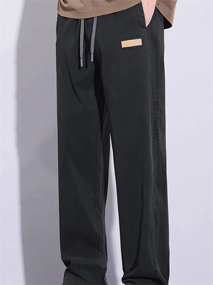 Джинсы свободные, Men's Summer Thin, Gray9 — фото 3