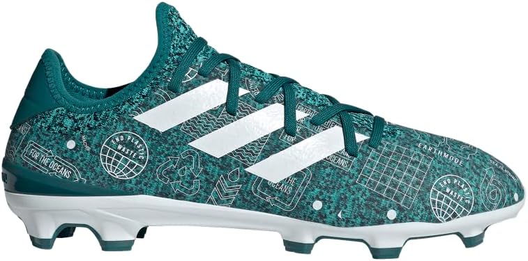 

Футбольные бутсы Adidas Unisex-Adult Gamemode Knit Firm Ground, белый/зеленый