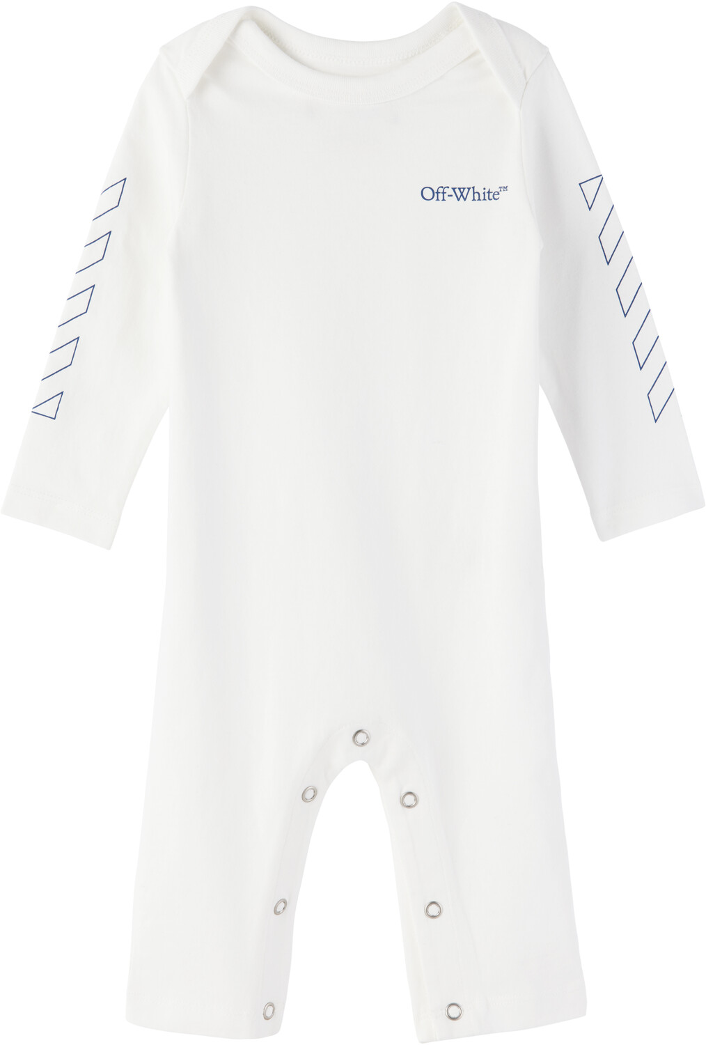 

Детский белый комбинезон Bookish Diag Off-White