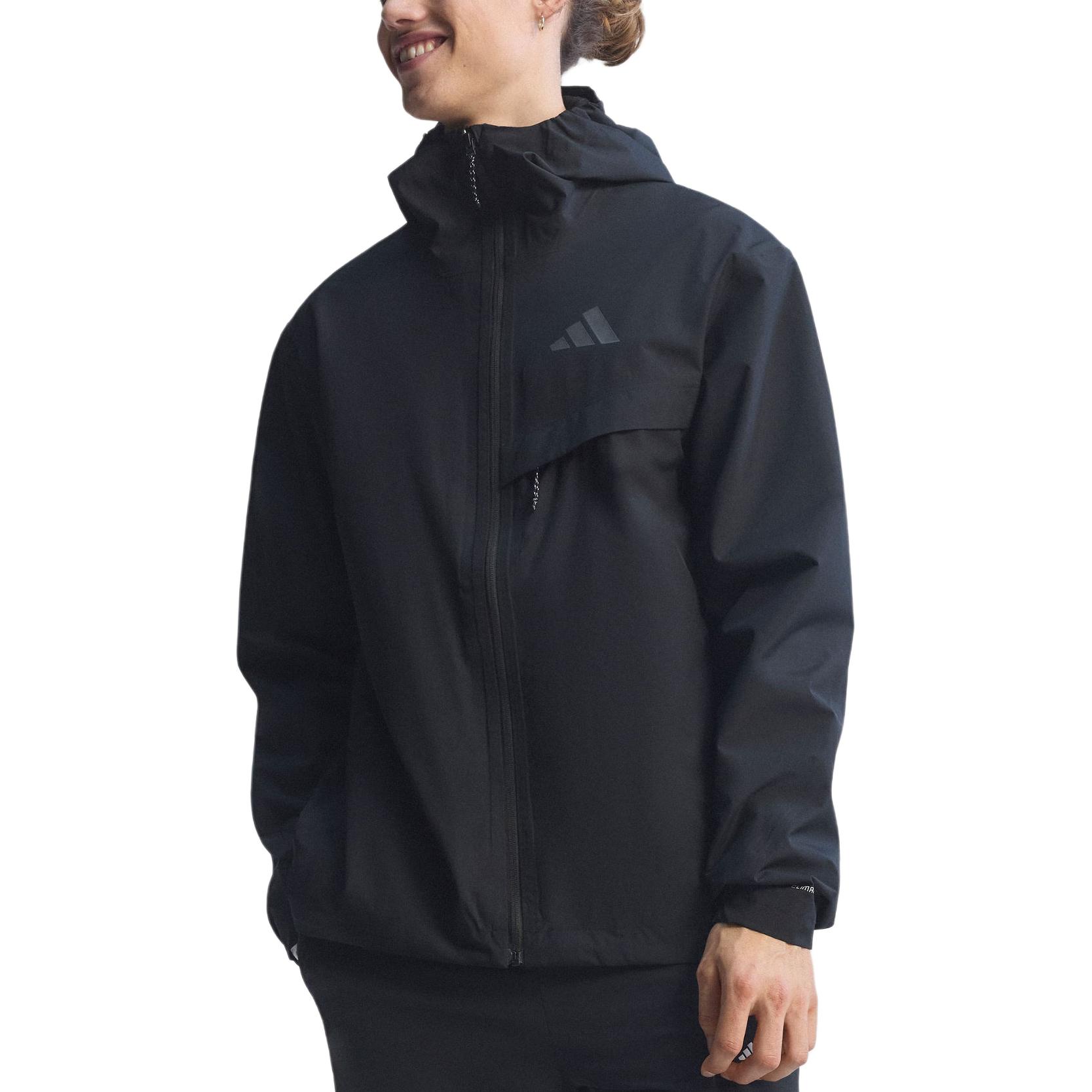 Куртка Terrex Rainproof Windbreaker мужская Adidas, черный — фото 3