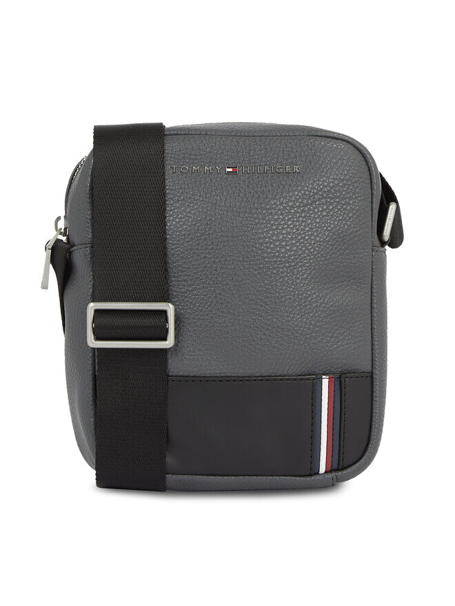 

Сумка через плечо Tommy Hilfiger Th Central Mini Reporter AM0AM12449, серый