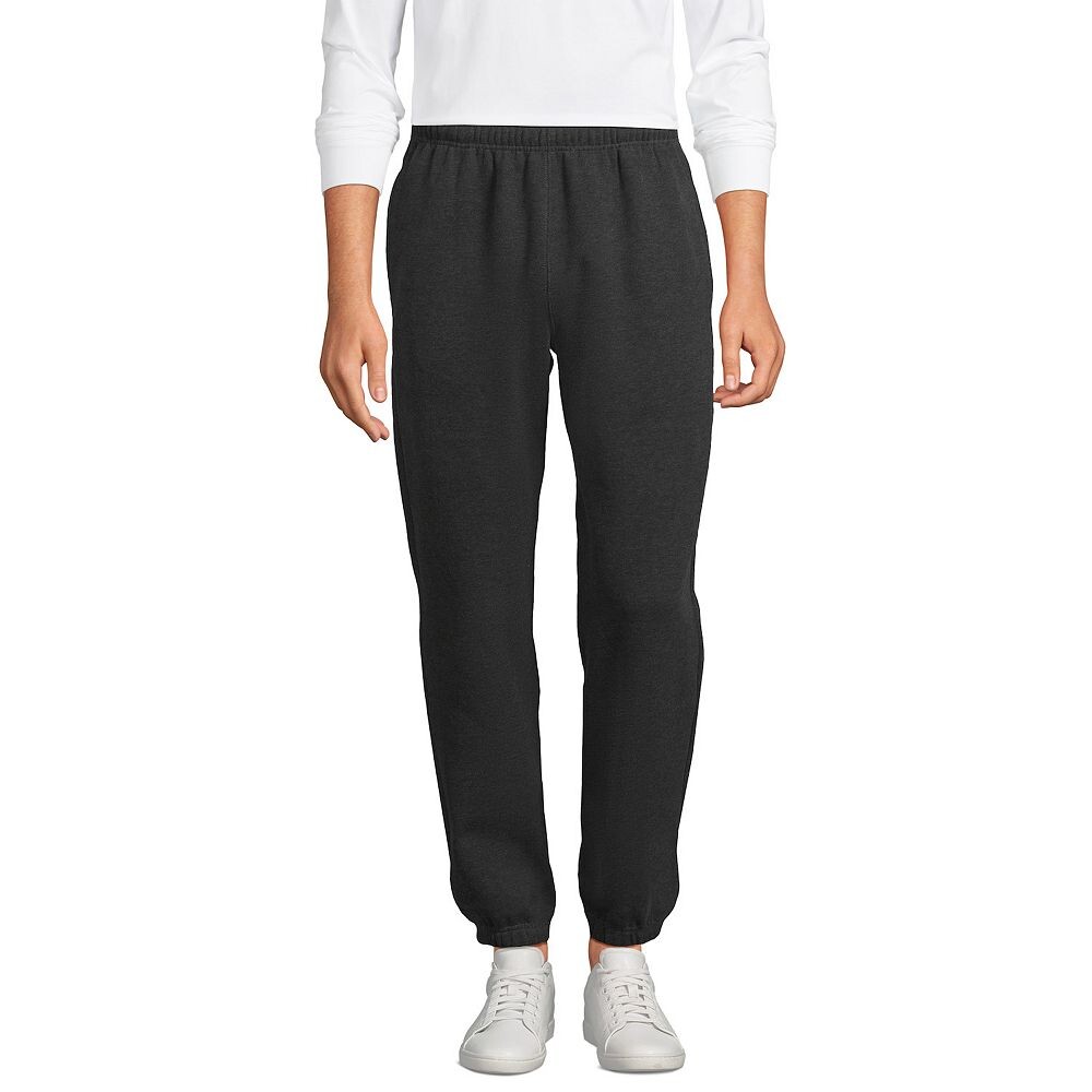 

Спортивные брюки Big & Tall Lands' End Serious Sweats Спортивные штаны на шнурке, цвет Dark Charcoal Heather