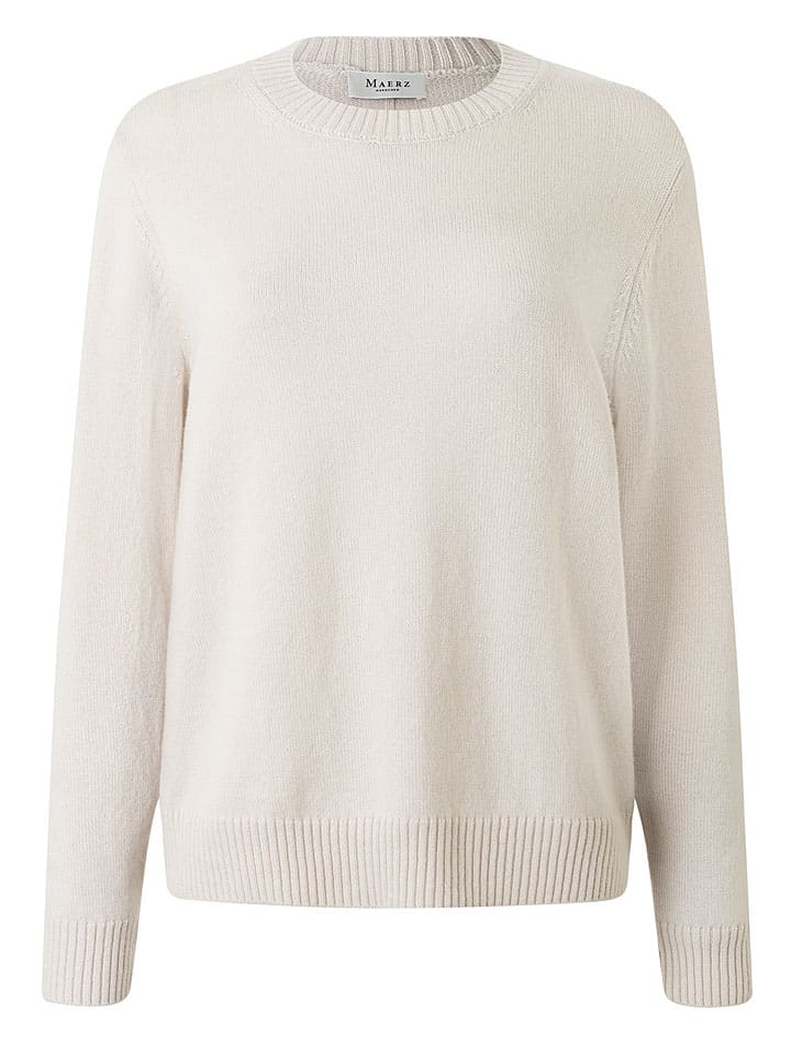 

Maerz Muenchen Шерстяной свитер белого цвета