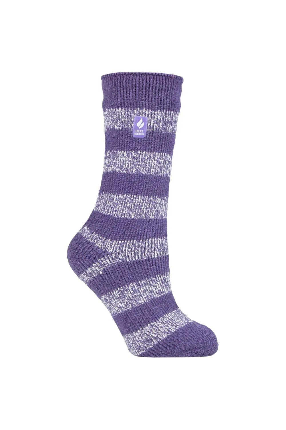 

1 пара термоносков с рисунком 2.3 TOG SOCKSHOP Heat Holders, фиолетовый