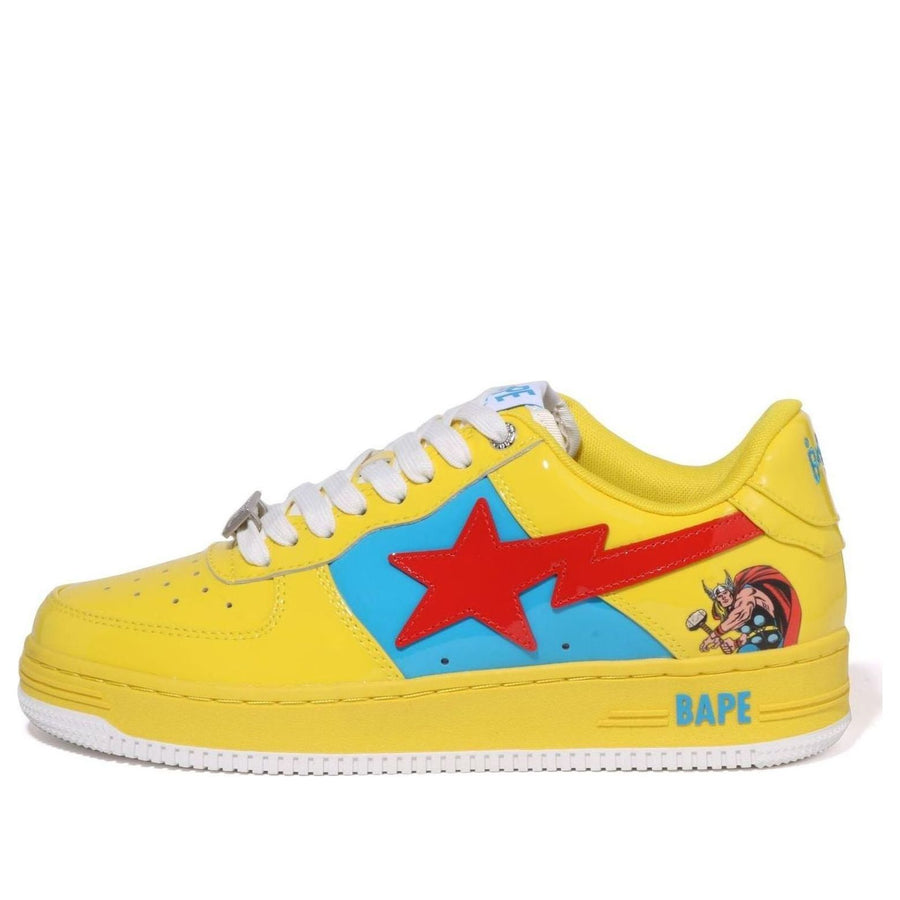 

Кроссовки A Bathing Ape BAPE x Marvel Bape sta 'Thor', желтый