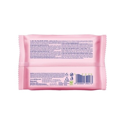 Мицеллярные салфетки Rose Touch с органической розовой водой, 25 шт., Nivea — фото 2