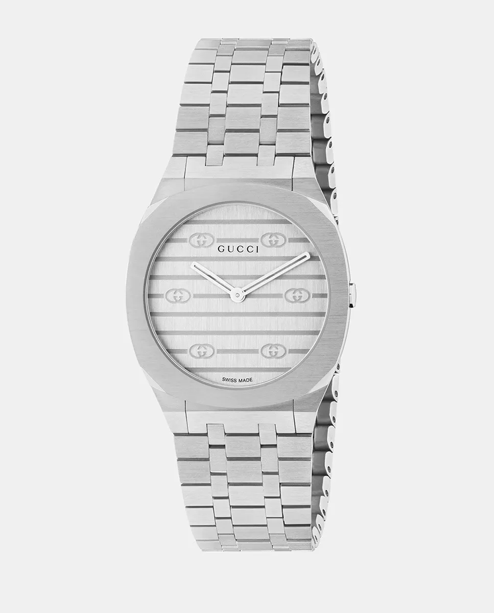 

Часы мужские 25Н Я163501 сталь Gucci, серебряный
