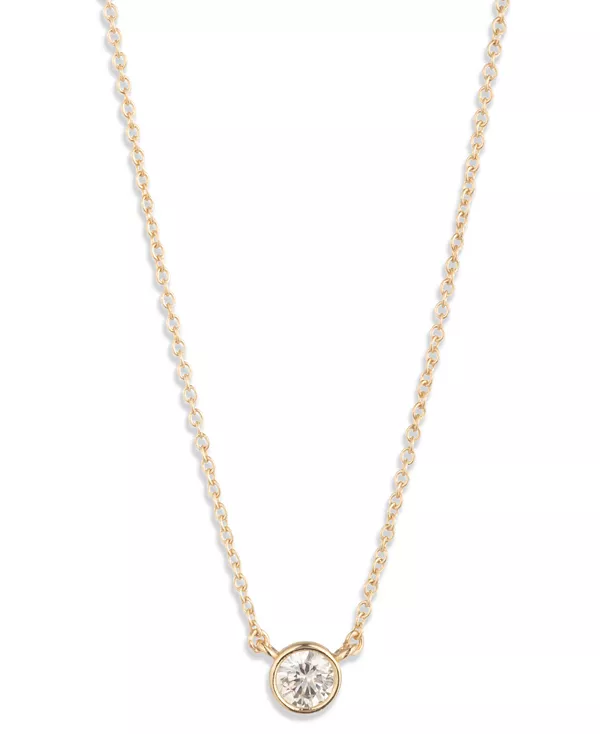 

Ожерелье с подвеской из кубического циркония Lauren Ralph Lauren, gold