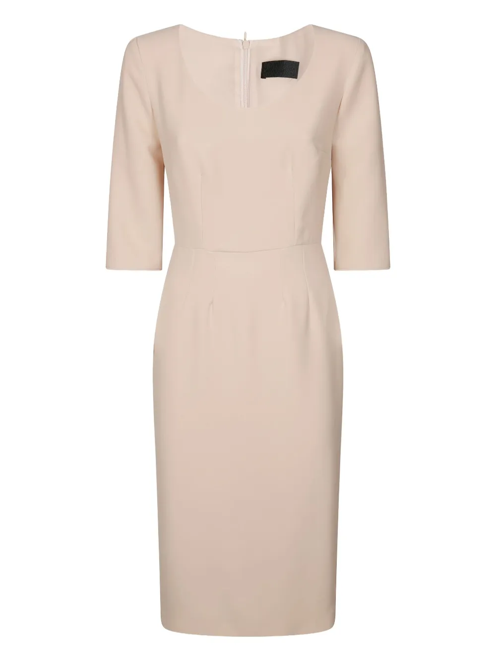 

Платье миди с U-образным вырезом F.It, нейтральный