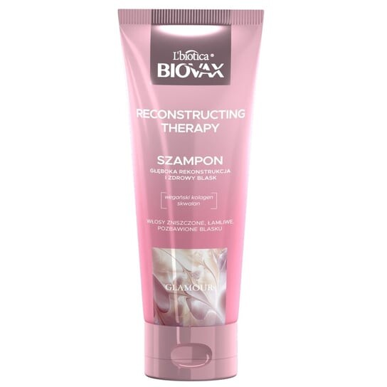 

Шампунь для волос, 200 мл BIOVAX, Glamour Reconstructing Therapy