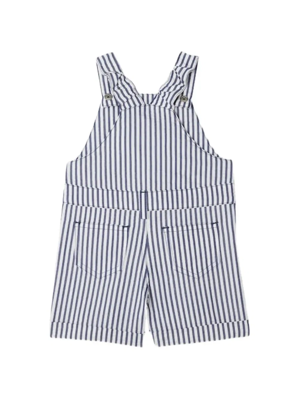 Полосатый комбинезон Fendi Kids, белый