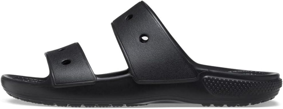 Унисекс сандалии Crocs Classic с улыбкой, черный — фото 3