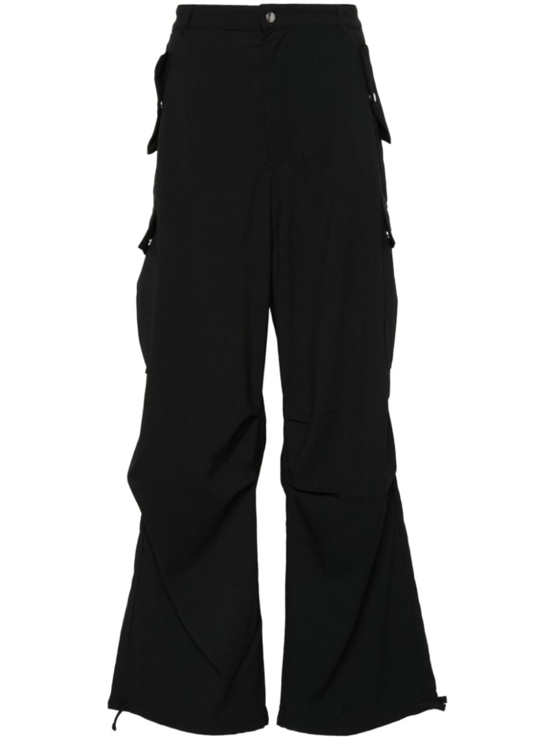 

RHUDE фактурные брюки карго, черный