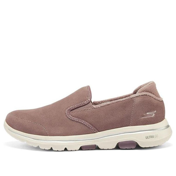 Тапочки go walk 5 'taupe pink' Skechers, розовый