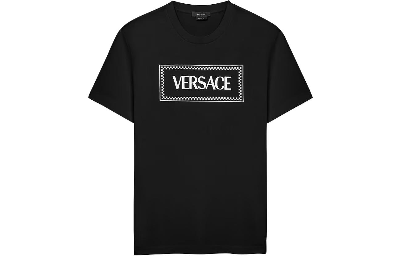 

Футболка с логотипом VERSACE, черная