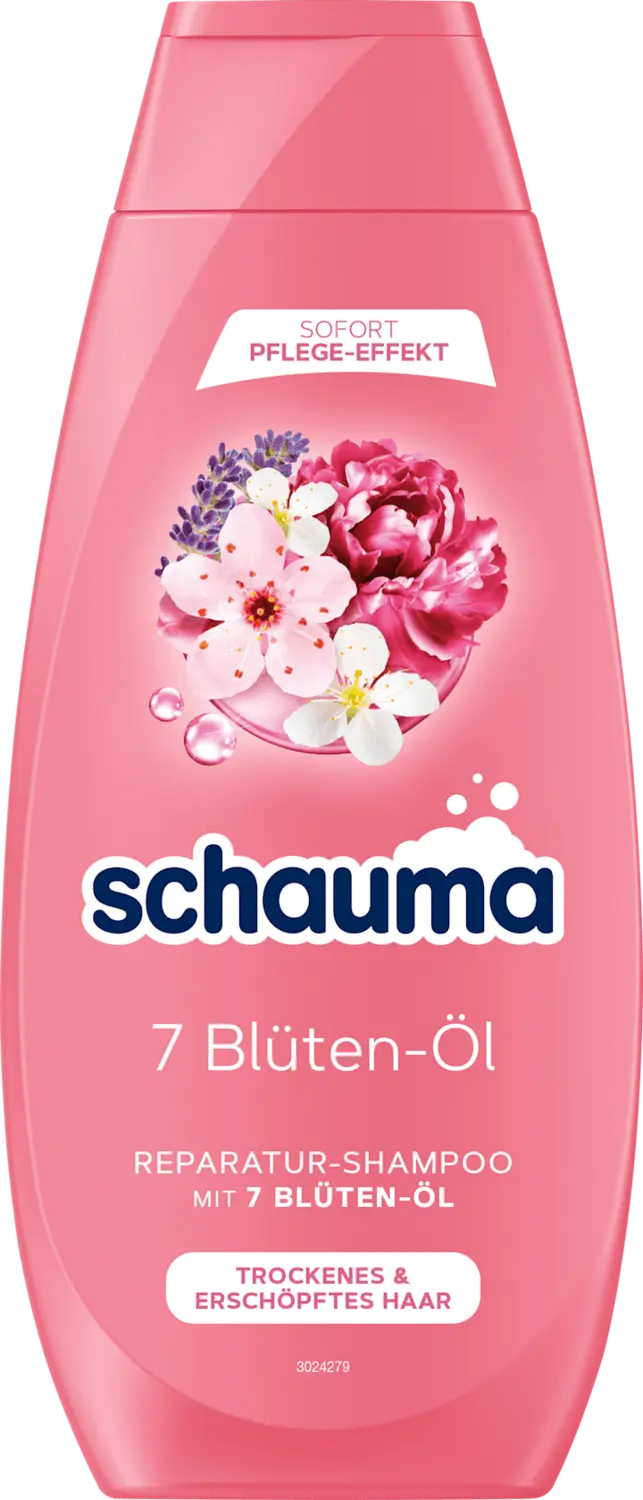 

Шампунь schauma Shampoo 7 Blüten-Öl, 400 ml