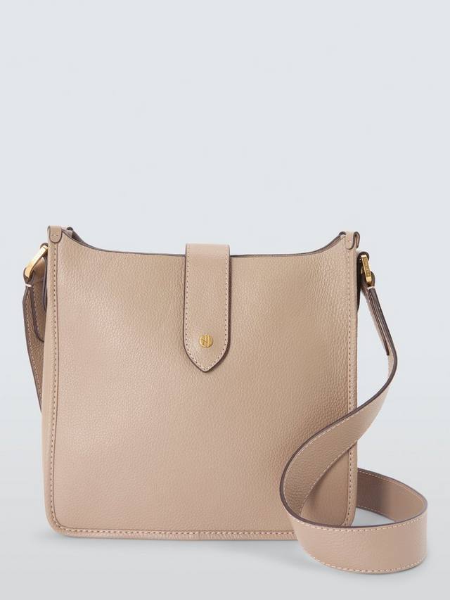 

Минималистичная кожаная сумка кроссбоди John Lewis, Mushroom