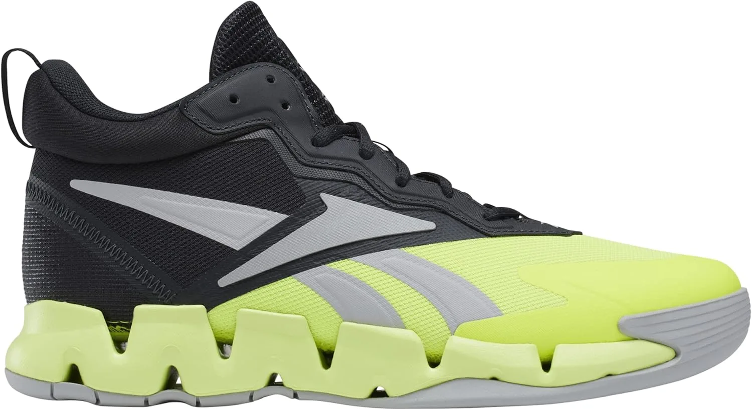 Кроссовки Reebok Zig Encore унисекс, черный/желтый/серый