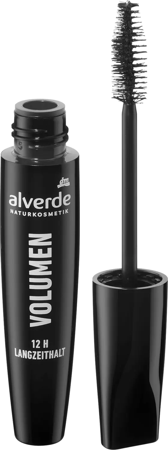Тушь для ресниц alverde NATURKOSMETIK Mascara 12h Volumen Langzeithalt, 10 ml