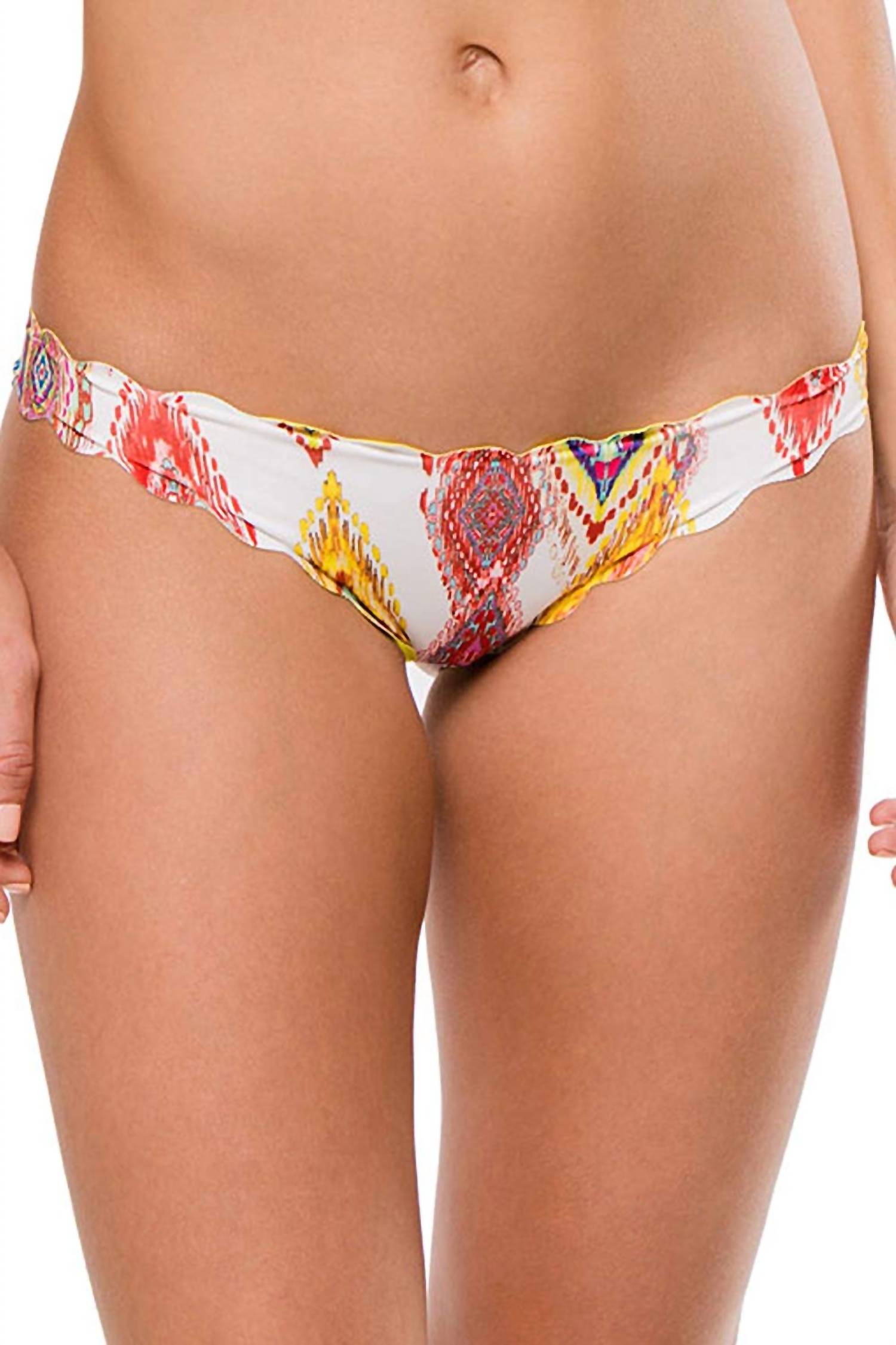 

Двусторонний бесшовный волнистый купальник-бикини Teeny в летнем стиле Patara PQ Swim, цвет summer patara