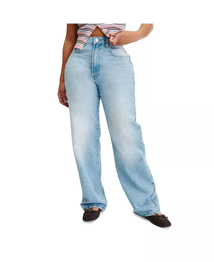 

Женские джинсы Curvy 91 Straight COTTON ON, синий