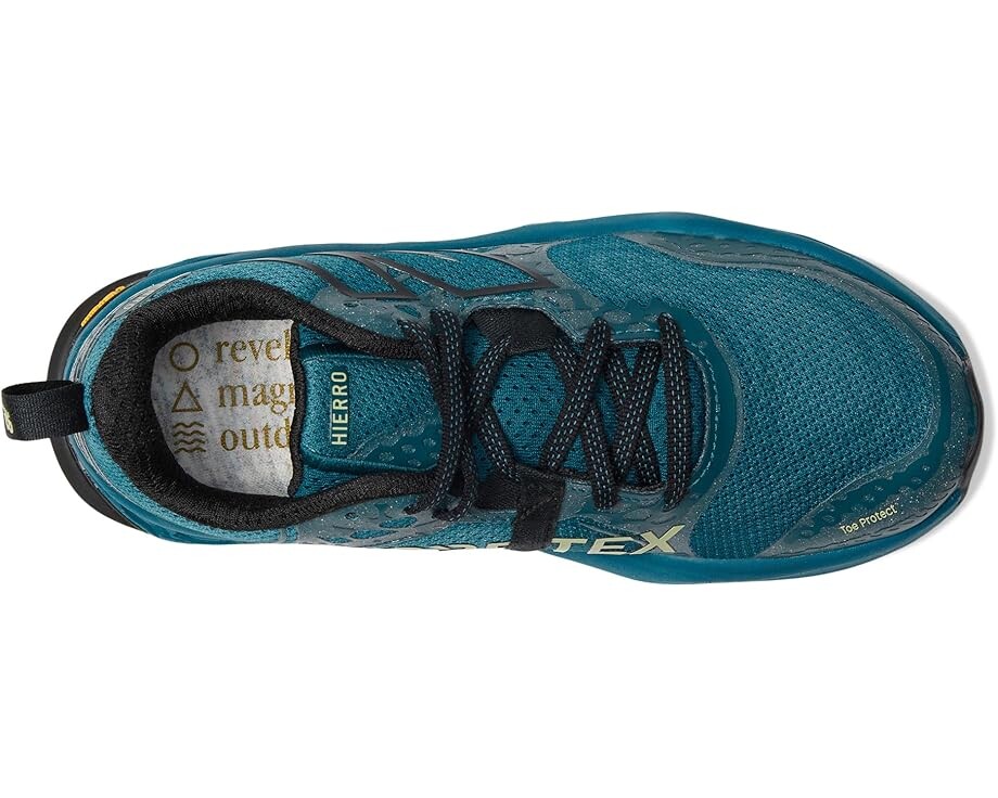 Кроссовки New Balance Fresh Foam X Hierro v8 Gore-Tex, цвет Deep Sea/Black — фото 2