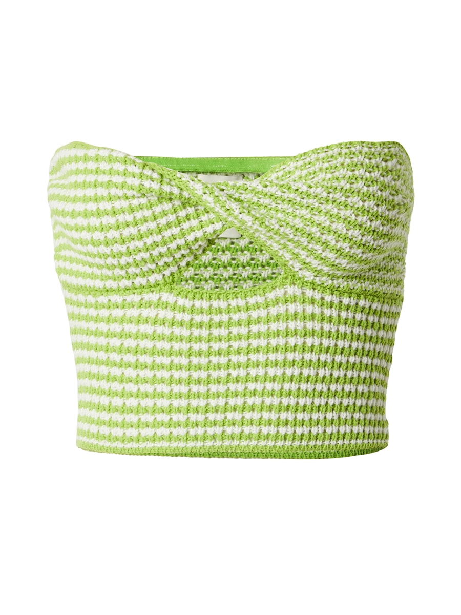 

Вязаный топ ABOUT YOU x Laura Giurcanu, зеленый