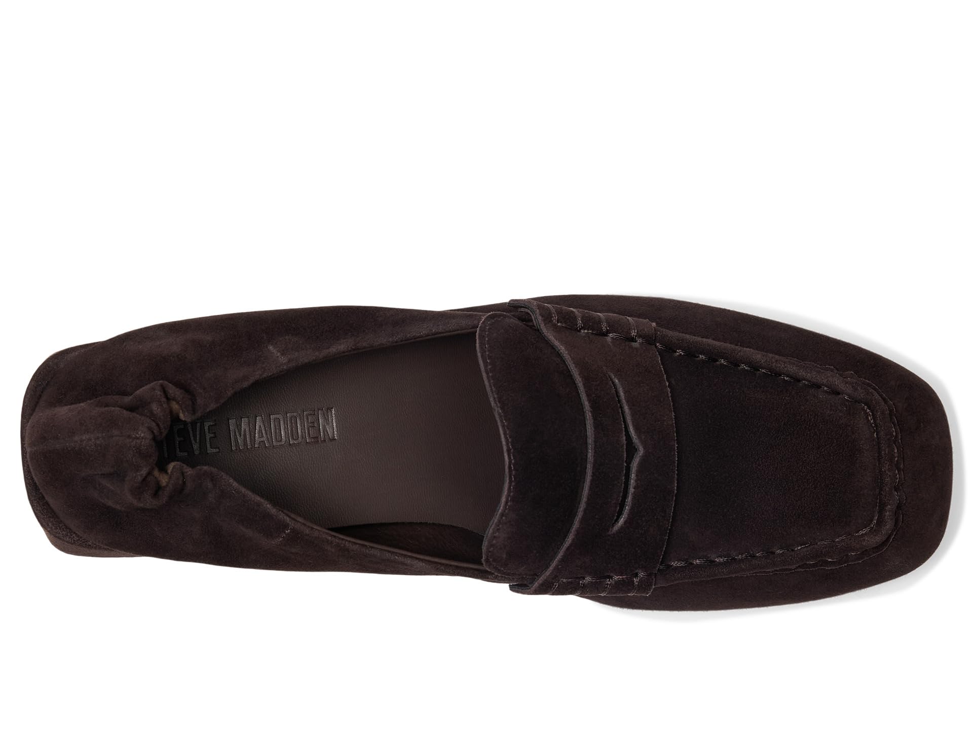 Лоферы Steve Madden Estee, цвет Brown Suede — фото 2