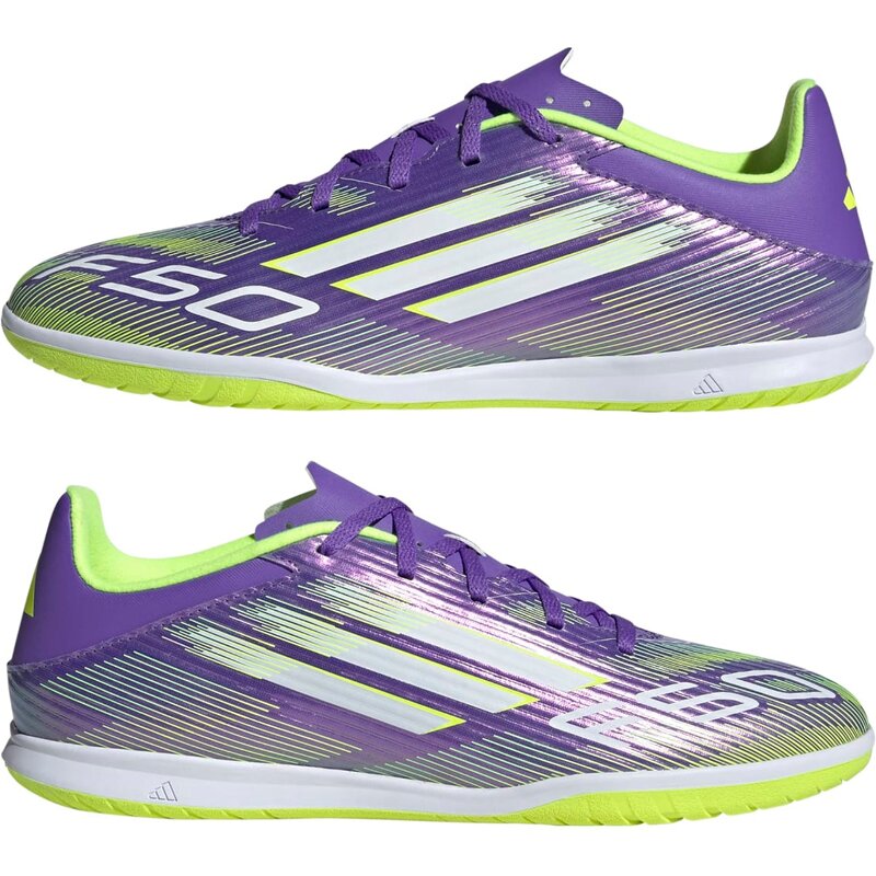 Бутсы для мини-футбола F50 Club Adidas, мультиколор — фото 4