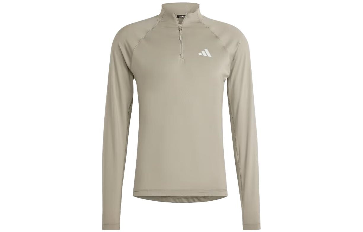 Футболка мужская серебряная Adidas, цвет Silver