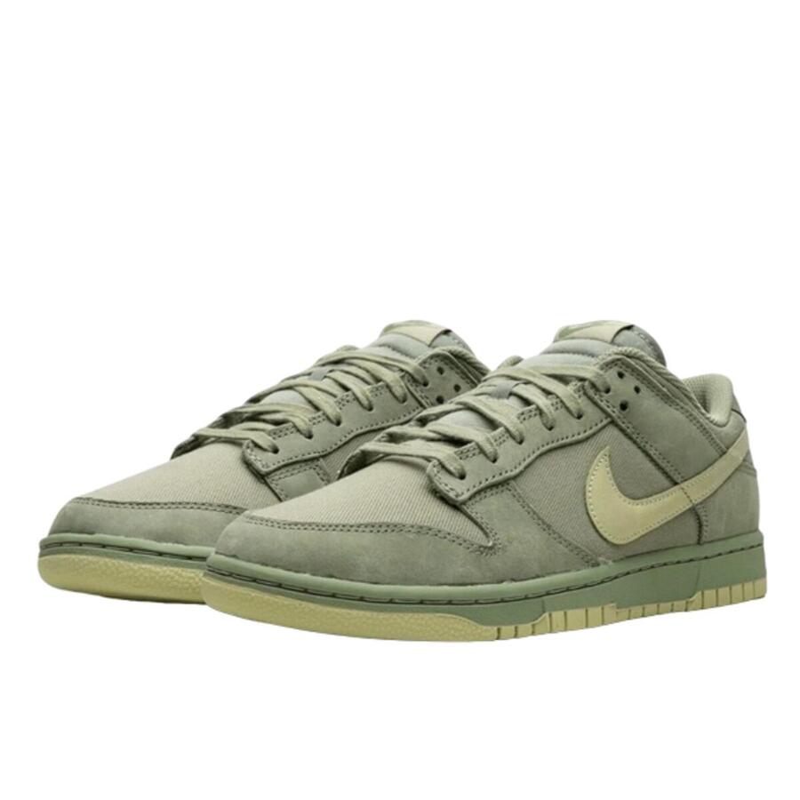 NIKE Кроссовки Dunk Low Retro Premium Oil Green Olive Aura — фото 2