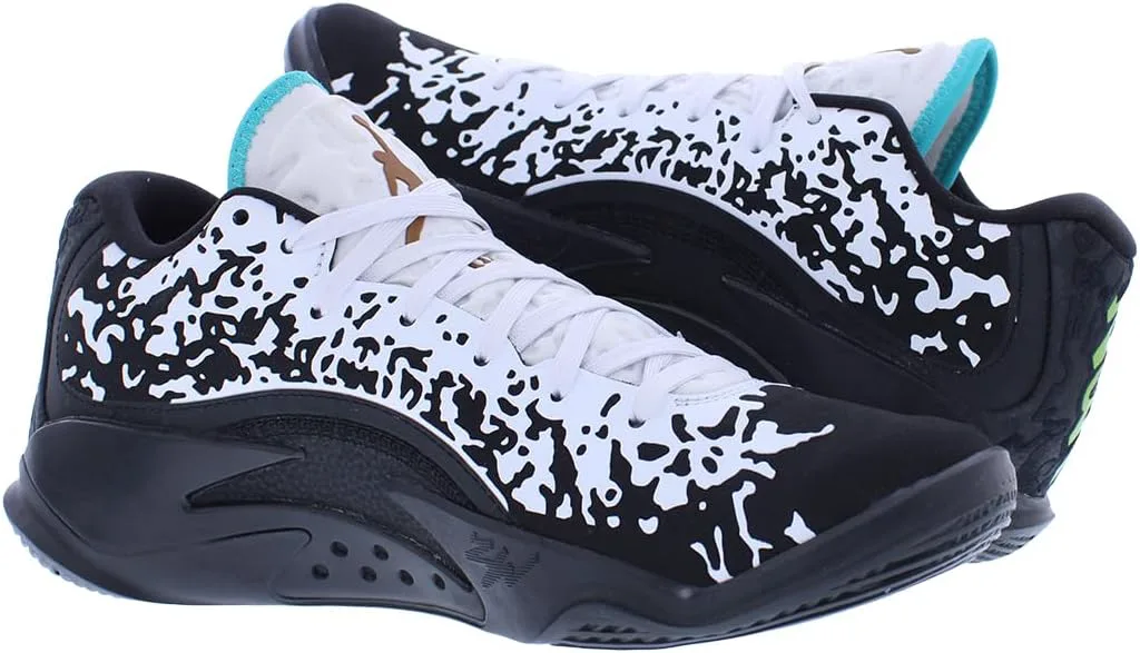 Мужские кроссовки Jordan Zion 3 (DR0675-106, белый/университетский красный/цементно-серый) Nike, черный — фото 4