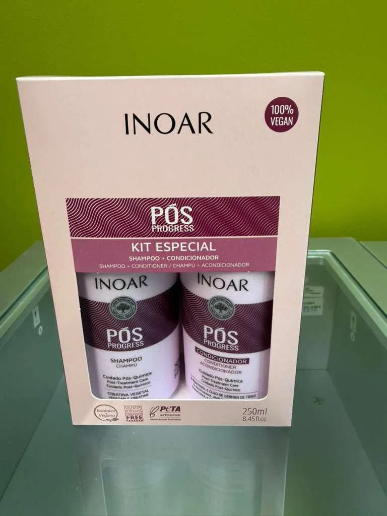 Набор шампуня и кондиционера POS Progress от INOAR Inoar — фото 3