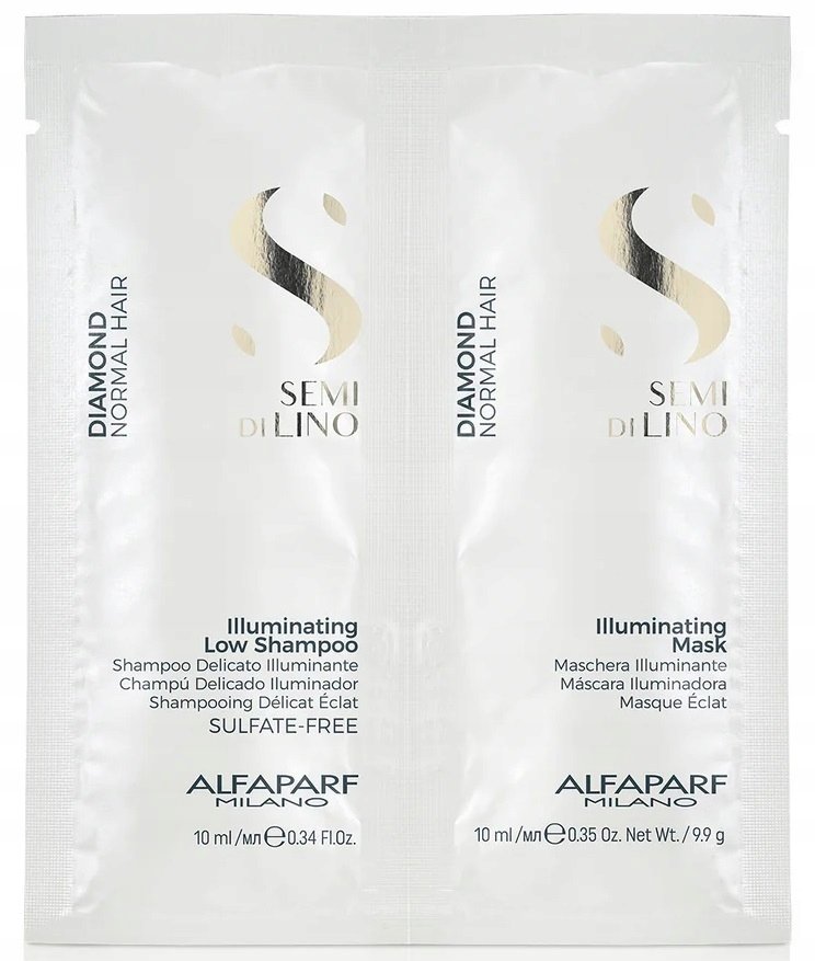 

Alfaparf SDL Diamond Шампунь + Маска Саше 2x10 мл