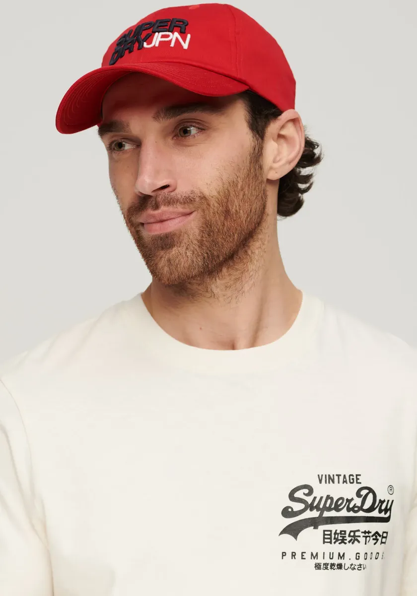 

Бейсболка Superdry "SPORT STYLE BASEBALL CAP", красный