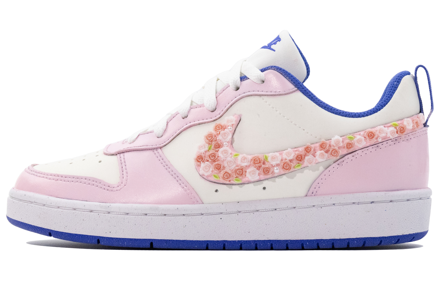 

Nike Кроссовки для скейтбординга Court Borough противоскользящие износостойкие низкие розовые для подростков