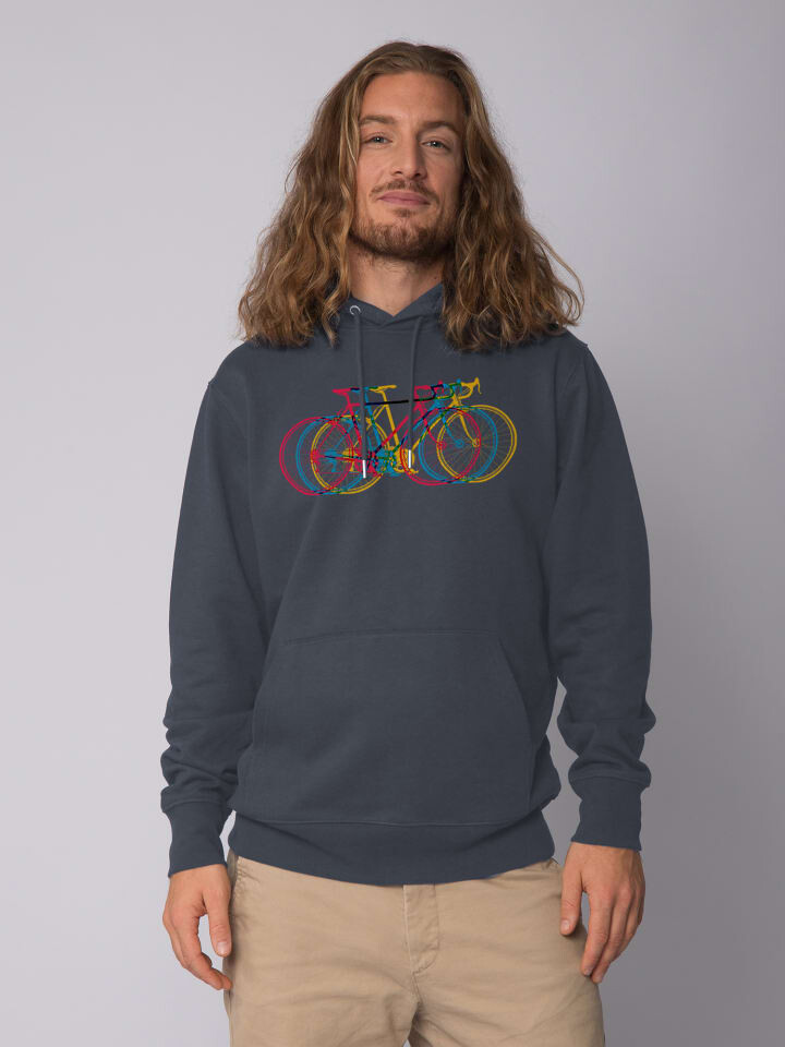 

Толстовка wat Apparel Sweatshirt Fahrräder, цвет India Ink Grey