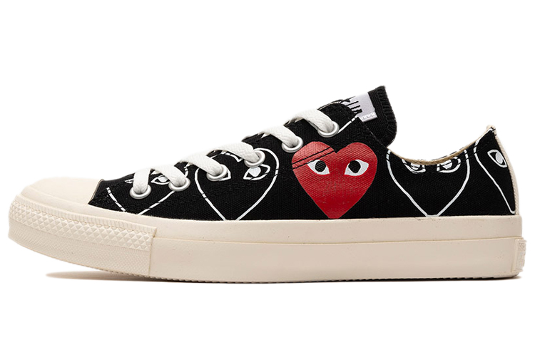 Кеды Converse Chuck Taylor All Star 70 Ox Comme Des Garcons PLAY All-Over Black