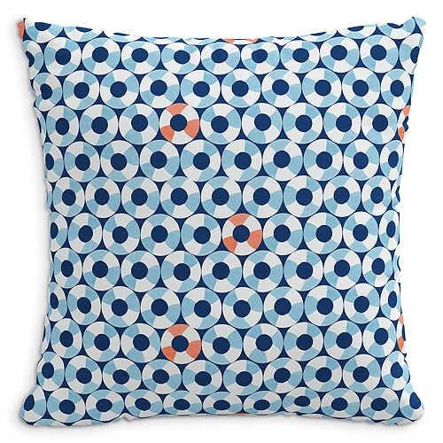 

Декоративная подушка «Плавает в бассейне», 22 x 22 дюйма Cloth & Company, цвет Blue
