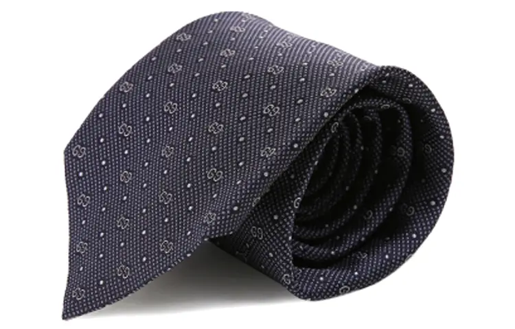 

GUCCI Мужской галлет в серый горошек, Gray Polka Dot