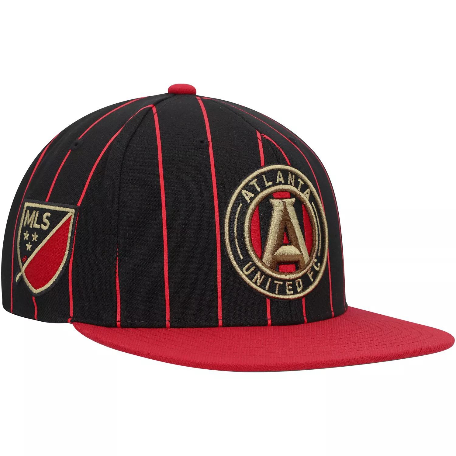 

Мужская черная кепка с булавкой Mitchell & Ness Atlanta United FC Team Snapback