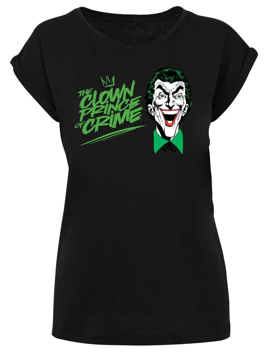 

Рубашка F4NT4STIC DC Comis Superhelden Batman Joker The Clown Prince Of Crime, черный