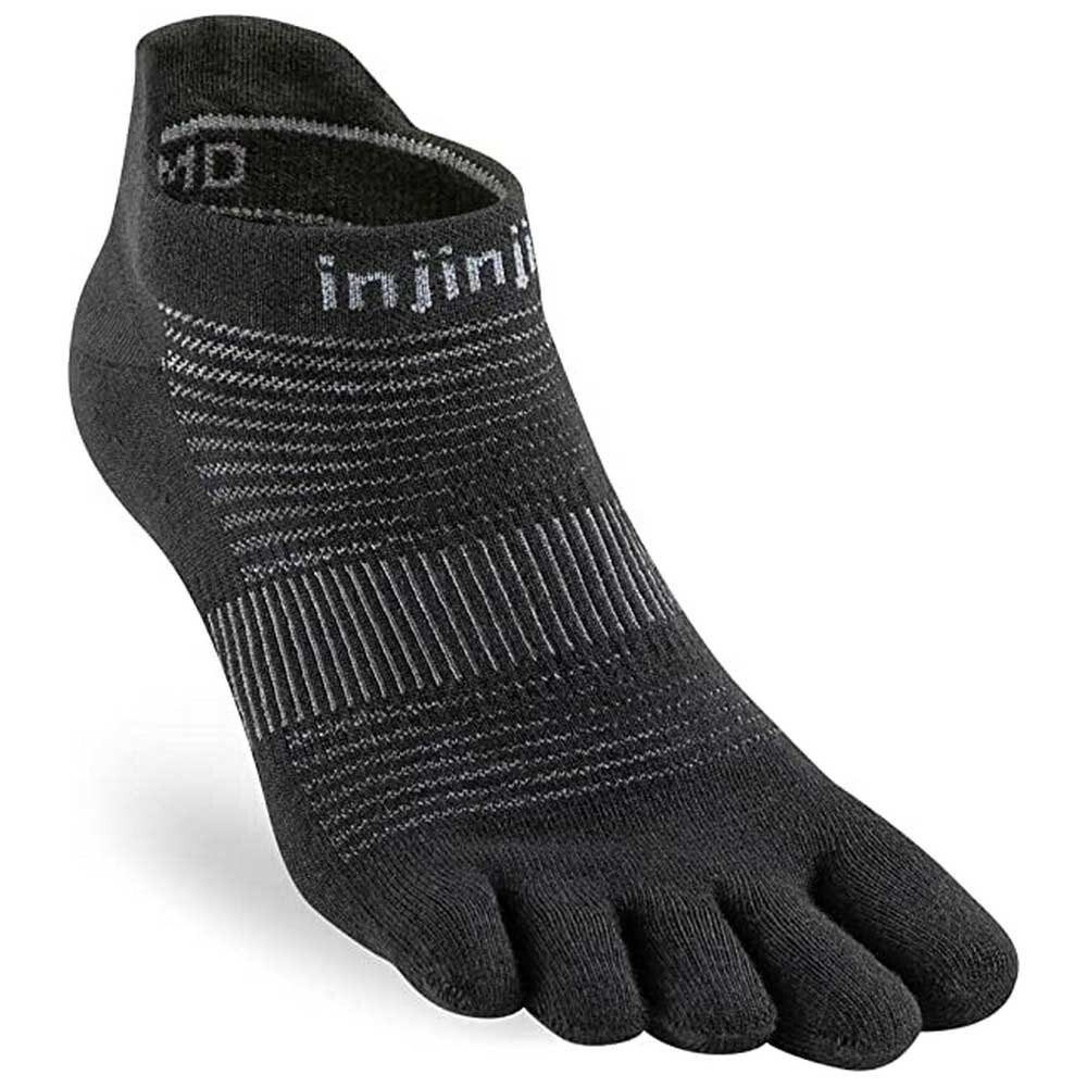 

Носки Injinji Run Lightweight No-Show, черный