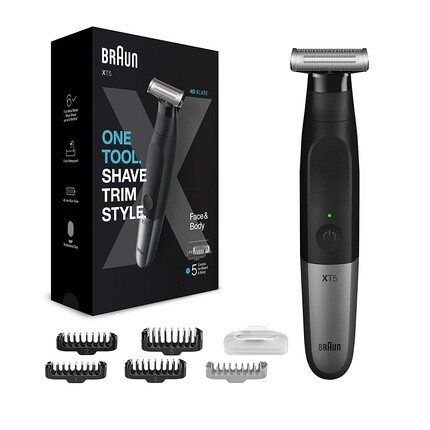 

Триммер для бороды Serie X, черный/серебристый XT5100 Braun