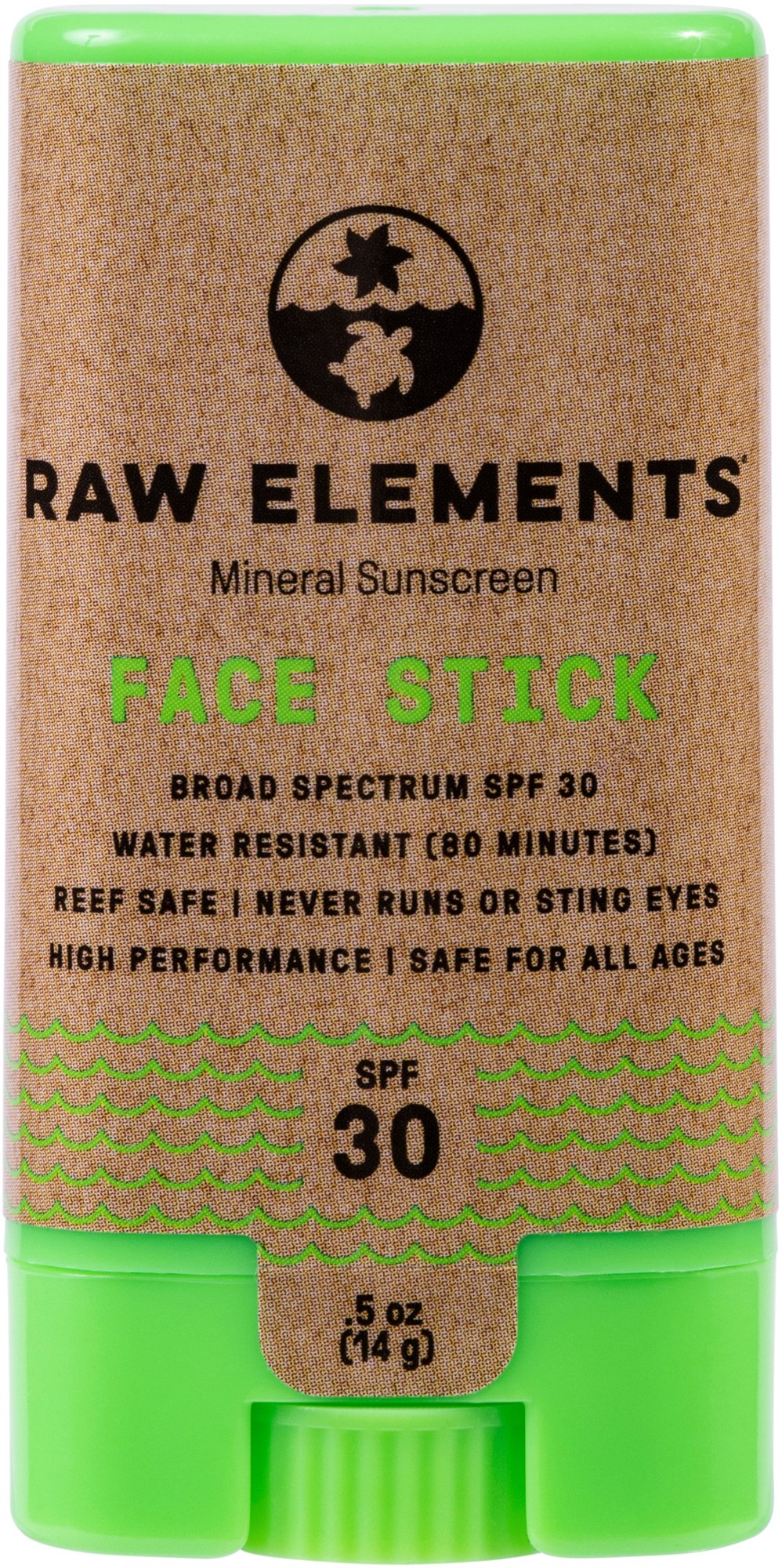 

Солнцезащитный карандаш для лица SPF 30 — 0,5 унции. Raw Elements